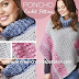 Poncho crochet with two rectangles