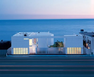 Modern White Beach House