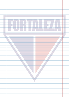 Papel Pautado do Fortaleza PDF para imprimir na folha A4