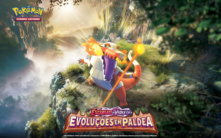 Cartas Pokémon TCG Evoluções em Paldea