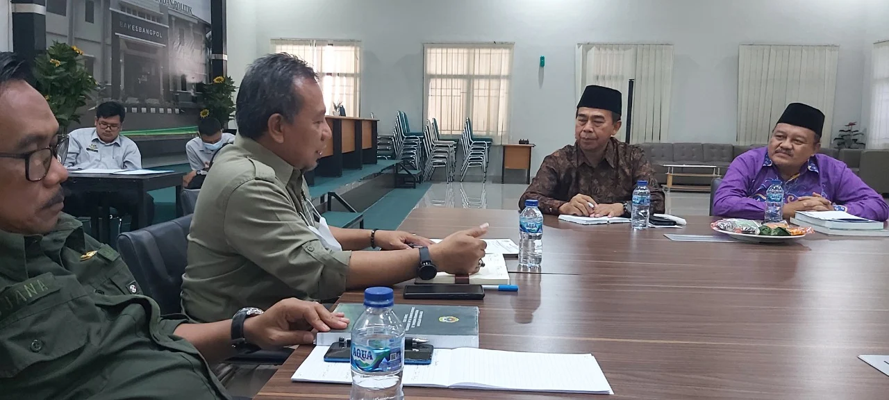 Audiensi dengan Kesbangpol, LDII Bogor Bahas Pancasila dan Nilai-nilai Kebangsaan