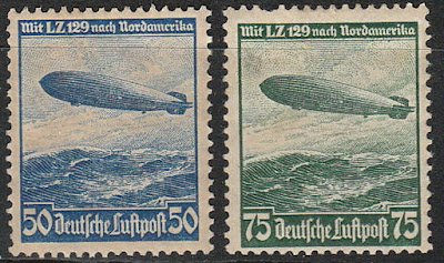 Germany 1936 Reich Airship Hindenburg Zeppelin