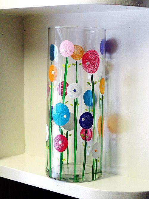 40+ Do It Yourself (DIY) Beautiful and Easy Vase Painting Ideas