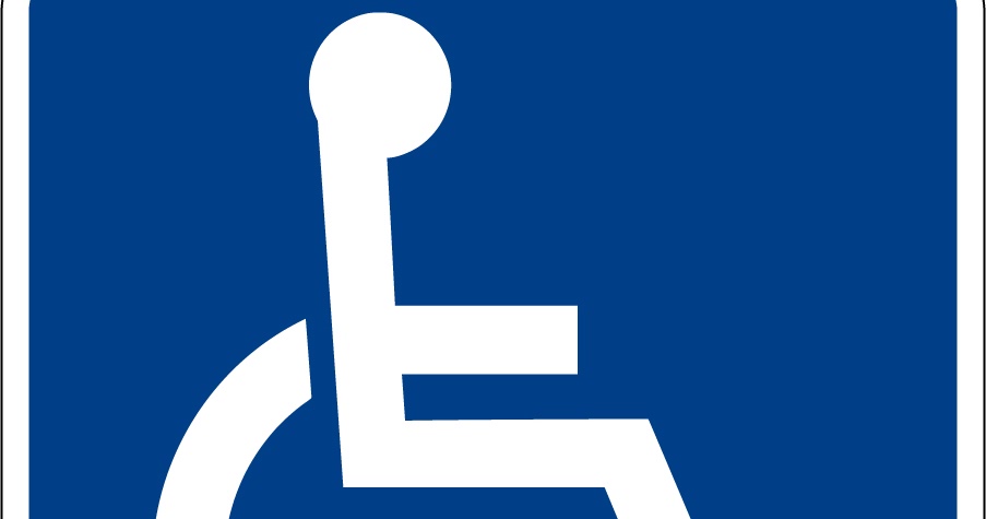 Ai Eps イラストレーター 車椅子マークのクリップアート Handicapped Accessible Sign Clip Art イラスト素材