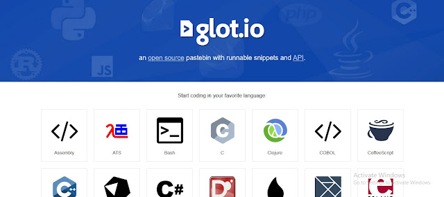 Inilah Code Editor dan Compiler Online Terbaik - Glot.io