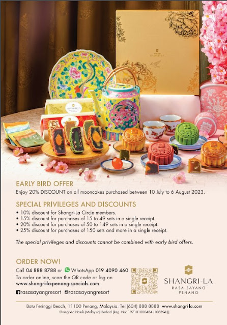 Mooncakes Collection by Shangri-La's  Rasa Sayang Penang