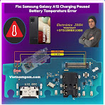 Giải pháp sửa Samsung Galaxy A12 sạc báo nhiệt độ