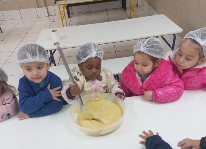 CACHOEIRINHA: EMEI Nossa Senhora de Fátima realiza atividade de culinária junina