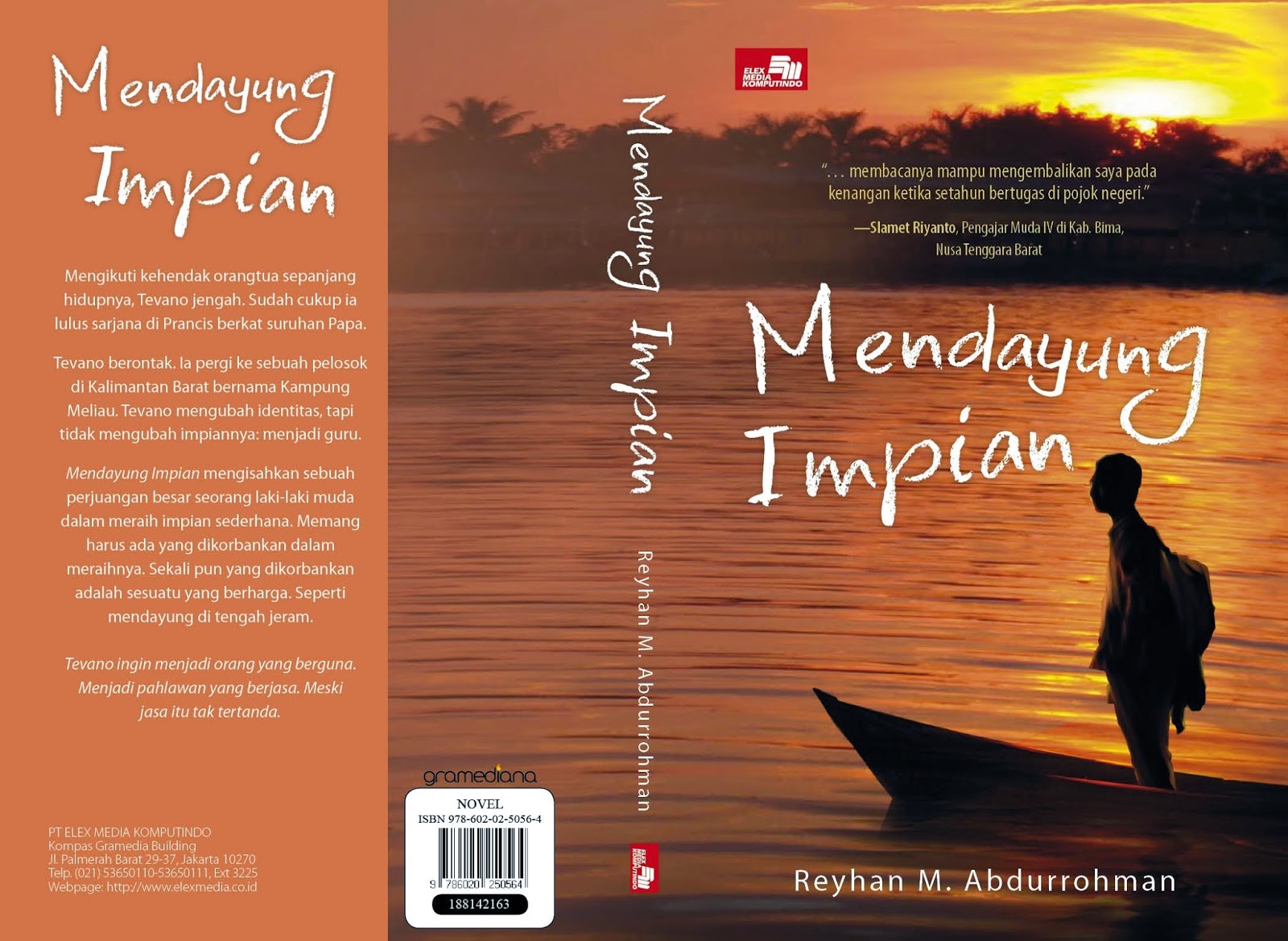 Novel Mendayung Impian - Karya Reyhan M Abdurrohman 