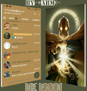 Dr Fate Theme For YOWhatsApp & Fouad WhatsApp By ALBERTO