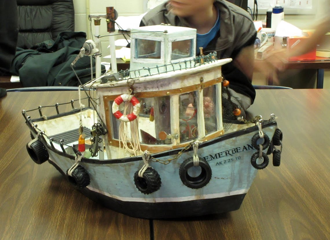 Diederich Trash Craft: Alaska Boat for the Bean