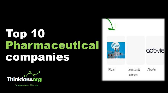 Cover Image of Top 10 pharmaceutical companies with details with revenue in 2020