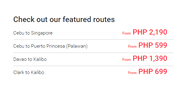 air asia promo fare