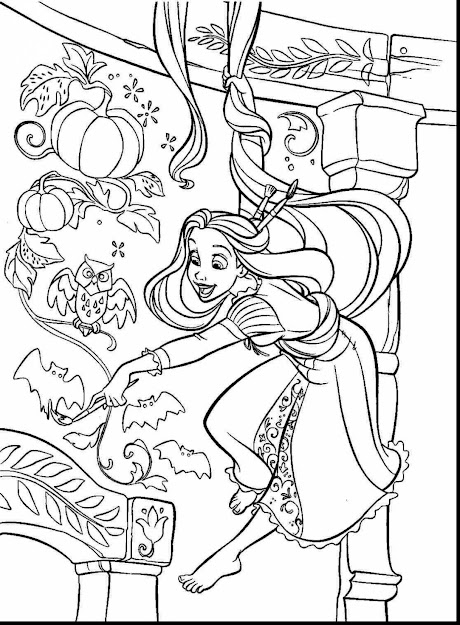 Unbelievable Printable Tangled Coloring Pages With Rapunzel Coloring Page  And Rapunzel Coloring Pages Disney