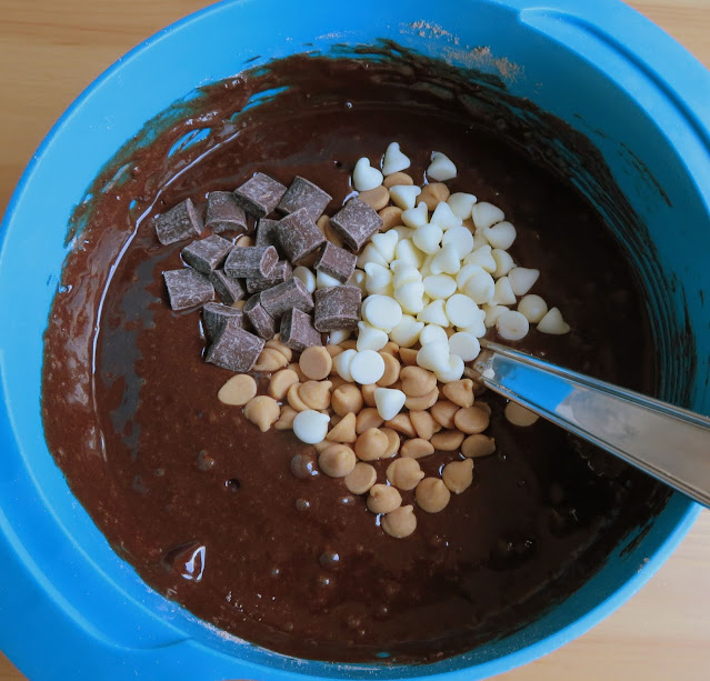 Triple Chocolate Fudge Brownies