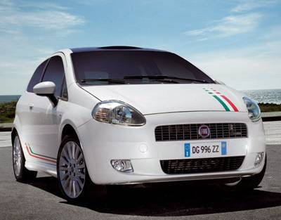 2005 Fiat Grande Punto. 2009 Fiat Grande Punto