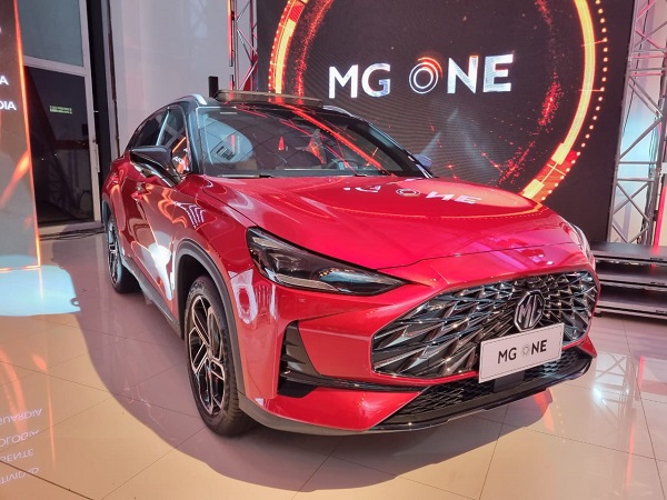 SACI presenta el MG One, un vehículo con tecnología inglesa y más de 20 sistemas de seguridad