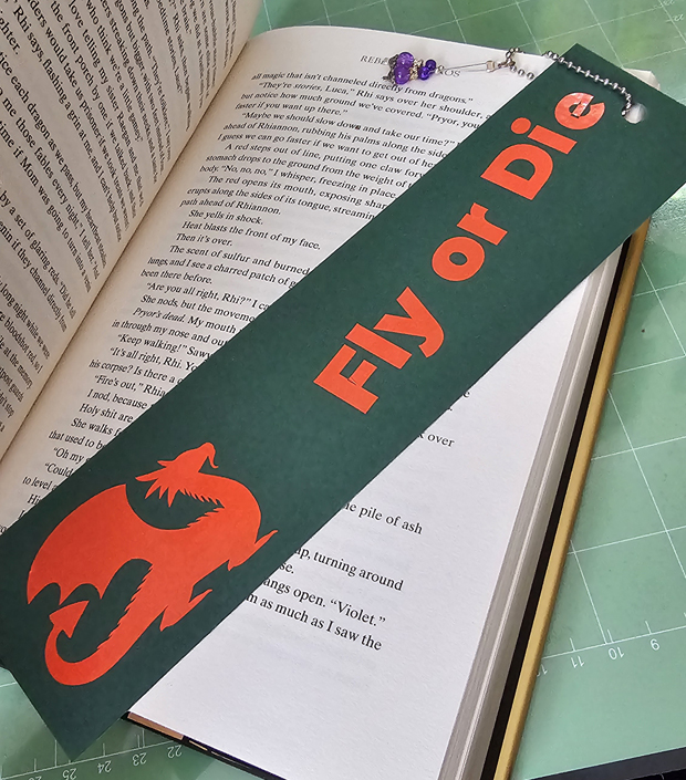 Making a Fly or Die bookmark with Loklik Cutting Machine