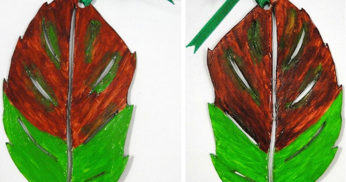 AZZ IMAGE hiasan  penanda buku  berwarna berbentuk daun