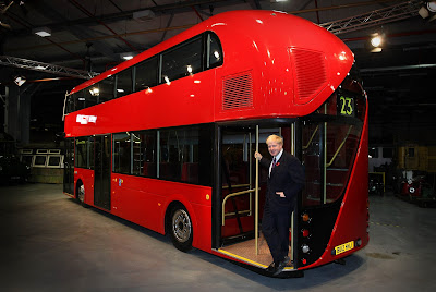 London introduces its new double-decker bus 2011
