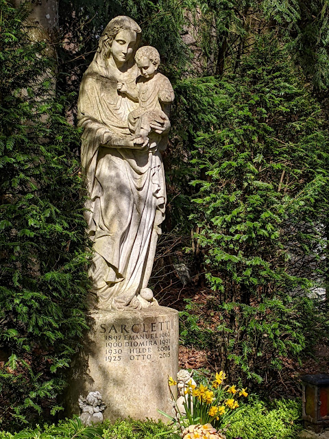 Waldfriedhof München cimetière boisé Munich Bilder photos