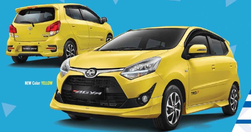 Harga Kredit  Mobil  Toyota  Agya 2021  Brosur Promo 