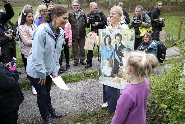 Crown Princess Victoria attended celebrations of 150th anniversary of Dalsland Canal. Svankila Nature Reserve