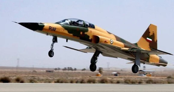 The Iran F-14 Fighter Jet Crashes On Mission In Central Iran, Pilot and Co-Pilot Injured