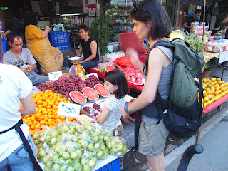 thailande, Chiang Mai, marché,  de grands chemins