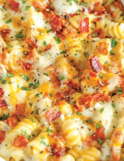 Chicken Bacon Ranch Casserole