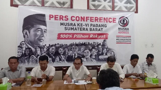 Gelar Musra ke-VI di Padang, Relawan Jokowi Singgung Gubernur Sumbar Buya Mahyeldi