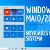 Novidades da atualização de maio - 2019 do Windows 10