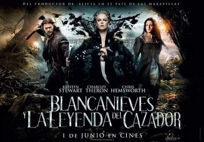 Cartel de Blancanieves y la leyenda del cazador