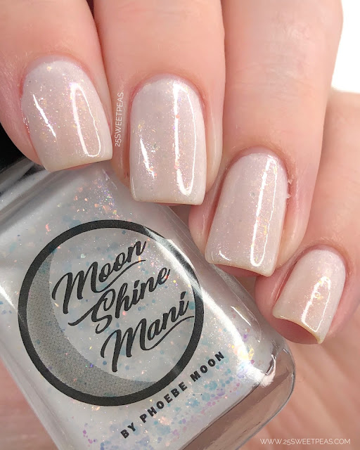 Moon Shine Mani Mrs. White 25 Sweetpeas