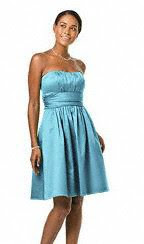 Aqua Blue Bridesmaid Dresses Image