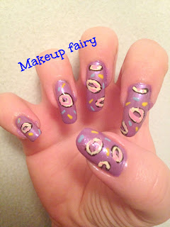 donuts nail art