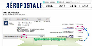 Free Printable Aeropostale Coupons