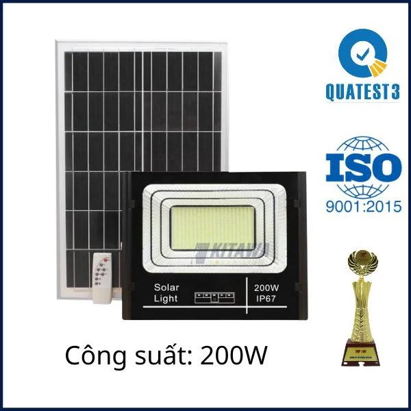 Đèn Đường Liền Thể Năng Lượng Mặt Trời TP Solar TP-D450N