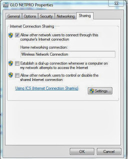 Windows 7 Home Premium Sharing tab