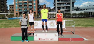 Gaia Gagliardi e Francesco Breusa sono Campioni Regionali di 10000 metri su pista. Titolo Allievi per Alessandro Cena
