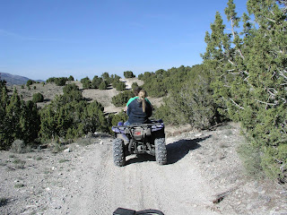 typical trail at Five Mile Pass Utah