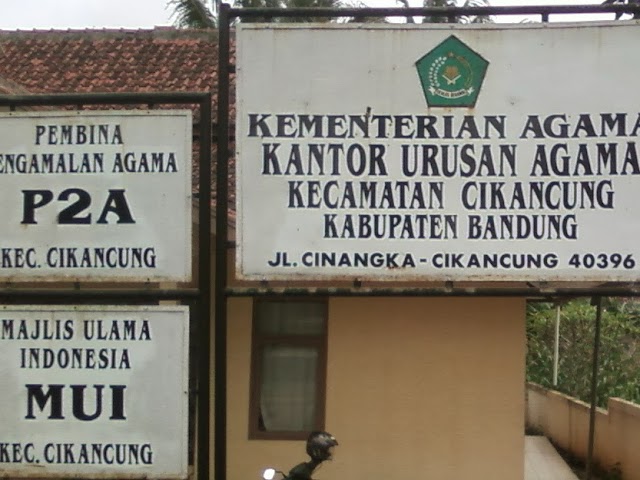 Alamat Kantor Urusan Agama (KUA) di Kabupaten Bandung