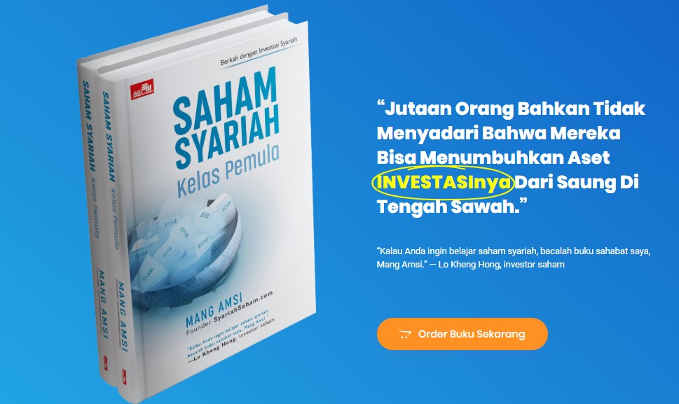 BUKU SAHAM SYARIAH KELAS PEMULA