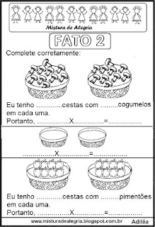 Tabuada de multiplicação do 2 ilustrada