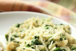 Parmesan Spinach Quinoa