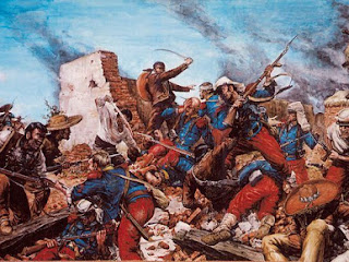 Battle of Camarón in 1863 