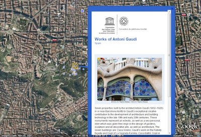 Google Earth UNESCO Sites - BarcelonaSights Blog