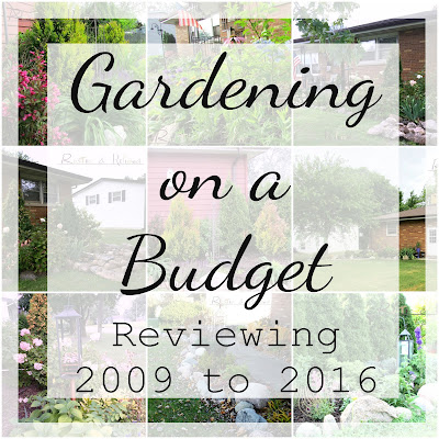 Gardening on a Budget - A look back to 2009 to 2016