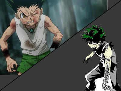 Gon Freecss dan Izuki Midoriya