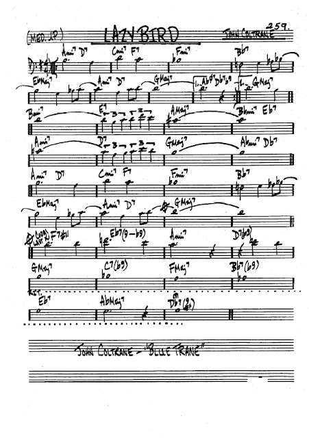 Partitura Bajo John Coltrane